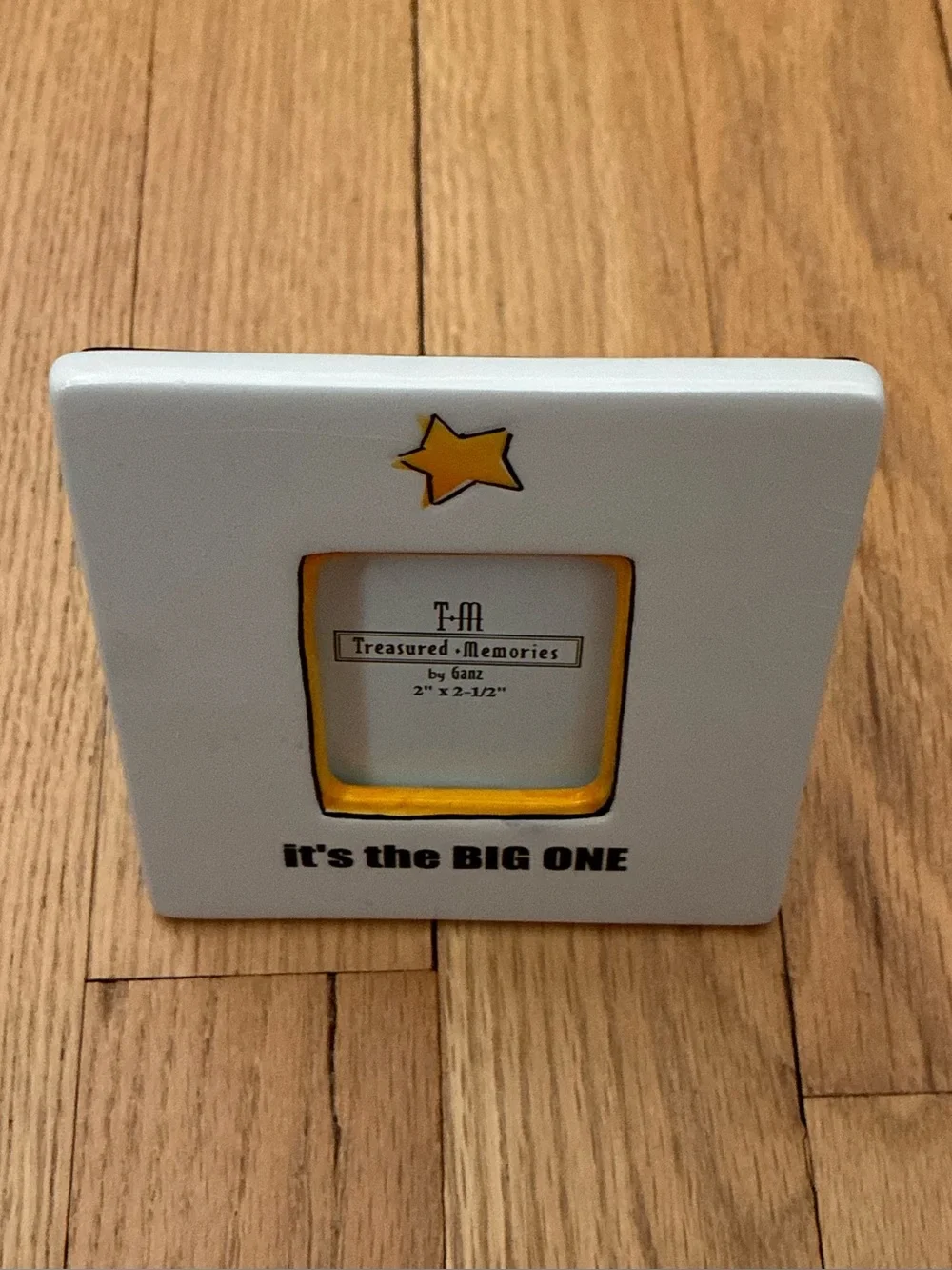 Photo Picture Frame “It’s The Big One!”  TM Treasured  Memories by Ganz